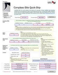 Compasso Elite Quick Ship Check Sheet_3-5-14